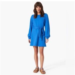 Xirena sweatshirt dress with belt